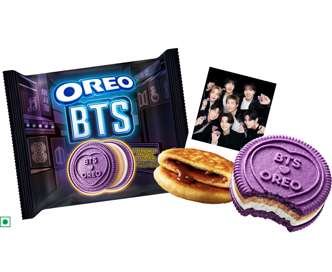 Limited edition OREO & BTS package